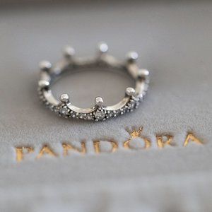 Pandora Princess Crown Ring